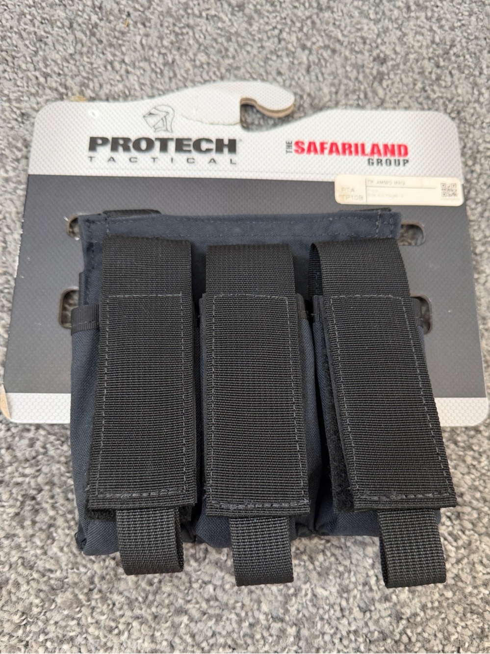 ProTech Tactical Triple Magazine Pouch – Black